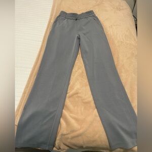 Lululemon Softstreme Gray Wide-Leg Pants